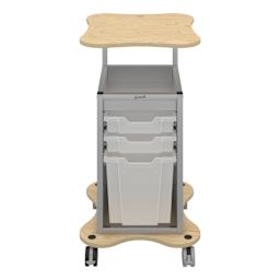 Gratnells MyBase Cart - Standard, front of cart