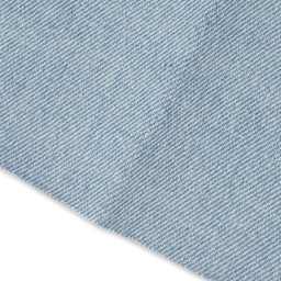 Dritz Denim Iron-on Patches - Pkg of 2, 5" x 5" close up to show texture