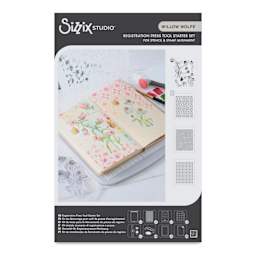Sizzix Studio Registration Press Tool Starter Kit front of packaging