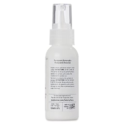 Gallery Glass Paint - Shimmer Hologram, 2 oz (Back of bottle)
