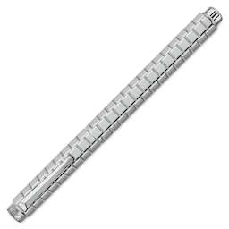Caran d'Ache Ecridor Avenue Fountain Pen - Platinum Coated, Broad, cap on