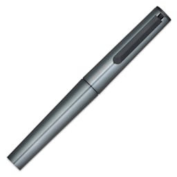 Sailor TUZU Adjust Fountain Pen - Gunmetal, Fine, capped