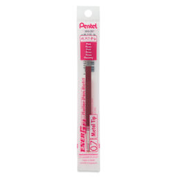 Pentel EnerGel Liquid Gel Pen Refill - Pink, 0.7 mm, front of packaging