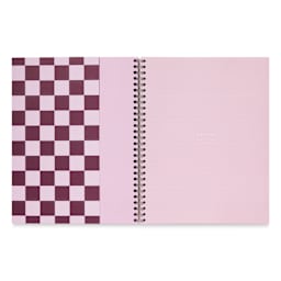 Notem Nela Large Notebook - 7-3/4" x 9-1/2", 160 Pages, inside cover