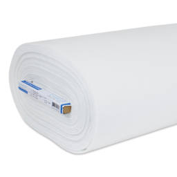 Camelot Behind the Seams CloudFill Fleece Fusible Batting - 45" x 20 yds, close-up of bolt