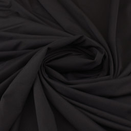 Camelot Nylon Span Interlock Fabric - Black, 61" x 15 yds, rolled up