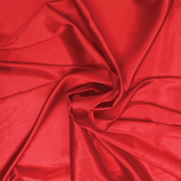Camelot Stretch Charmeuse - Red, 59" x 15 yds, rolled up
