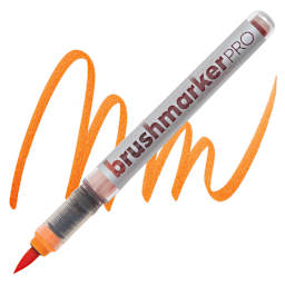 Karin Brushmarkers Pro Marker - Amber marker and swatch