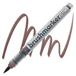 Karin Brushmarkers Pro Marker - Sepia marker and swatch