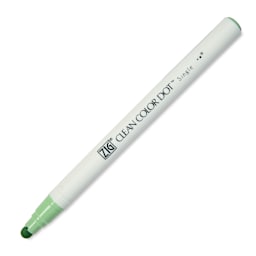Zig Clean Color Dot Marker - Pale Moss, marker with cap off