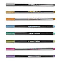Stabilo Pen 68 Metallic Pens - Set of 8 - with caps on
