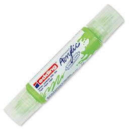 Edding 5400 Acrylic Double Ended Paint Marker - Pastel Green 917, Cap On
