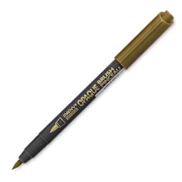 Marvy Uchida Opaque Brush Marker - Gold