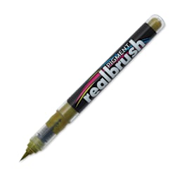 Karin Realbrush Pigment Marker - Curry, cap of