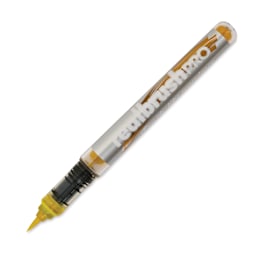 Karin Realbrush Pro Marker - Canary, 4 mm, Brush Tip, cap off