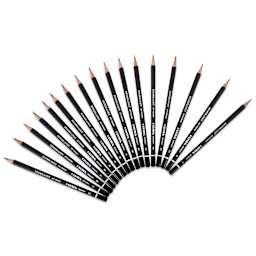 Lyra Rembrandt Art Design Graphite Pencils open stock shown together