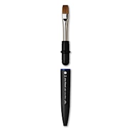 Da Vinci Go Colineo Travel Brush - Flat, Size 10, brush removed from handle