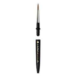 Da Vinci Go Maestro Travel Brush - Round, Size 6, brush removed from handle