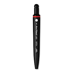 Da Vinci Go Spin Travel Brush - Rigger, Size 4, brush inside handle