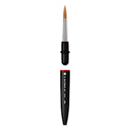 Da Vinci Go Spin Travel Brush - Round, Size 8, brush removed from handle