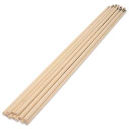 Bud Nosen Dowel Rods - 1/2" x 36", Pkg of 12