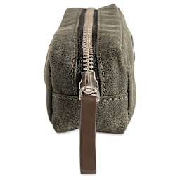 Kolo Parker Zipper Pouch - Sage, 2" x 7-1/2" x 2", zipper