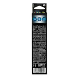  Maped Color'Peps Colored Pencils - Fluorescent Colors, Set of 6 (back of package)