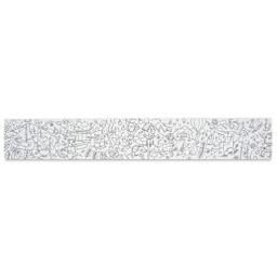 Caran d'Ache Swisscolor Aquarelle Colored Pencils and Poster, coloring poster laid out