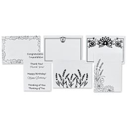 Gelli Arts Image Transfer Pack - Pkg of 20, Garden Greetings