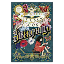 The Antiquarian Sticker Book : Bibliophilia, cover