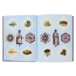 The Antiquarian Sticker Book : Imaginarium, open