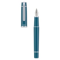 Pilot Prera Standard Fountain Pen - Empresss Teal, Fine, cap off