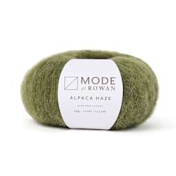 Mode at Rowan Alpaca Haze Yarn - Khaki, 233 yds