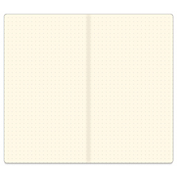 Peter Pauper Press Voyager Notebook Refills - Dotted, 60 Pages, Pkg of 2, open