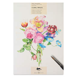 The Pepin Press Floral Artists’ Coloring Book, front cover