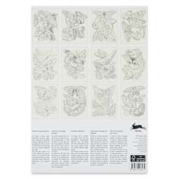 The Pepin Press Butterflies Artists’ Coloring Book - 10" x 13-1/2", back cover