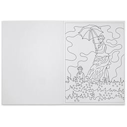 Today Is Art Day Art History Coloring Book - Impressionism