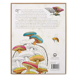 Fantastic Fungi: The Coloring Book, back cover