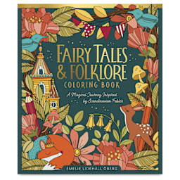 Fairy Tales and Folklore Coloring Book, front cover