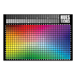 Hues and Cues: A Guessing Game of Colors and Clues - Game Board