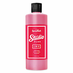 Speedball Studio Plus Glaze - Cherry Crush, 16 oz