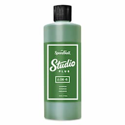 Speedball Studio Plus Glaze - Evergreen, 16 oz