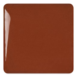 Speedball Studio Plus Glaze - Rich Brown, 2 oz fired to cone 05 oxidation