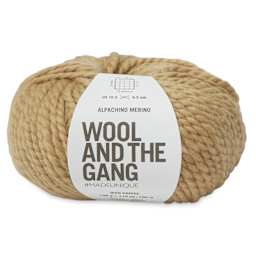 Wool and the Gang Alpachino Merino Yarn - Iced Coffee, 110 yards