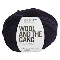 Wool and the Gang Crazy Sexy Wool Yarn - Midnight Blue