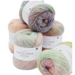 Rico Design Creative Painted Power Cotton DK Yarn