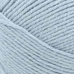 Lion Brand Cottino Yarn - Powder, 3.5 oz close up to show texture