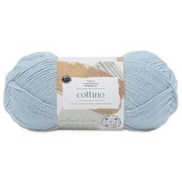 Lion Brand Cottino Yarn - Powder, 3.5 oz