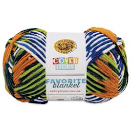 Lion Brand Cover Story Favorite Blanket Yarn - Rocket Ship, 10.5 oz