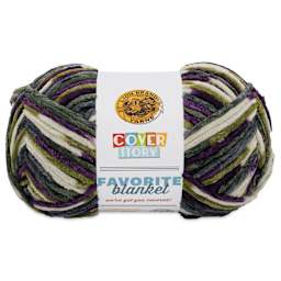 Lion Brand Cover Story Favorite Blanket Yarn - Vineyard, 10.5 oz